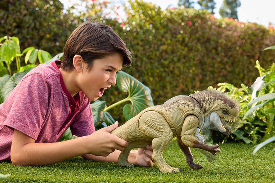 Jurassic World - Rumble N Rampage Distortus Rex Dinosaurusfiguur - Afbeelding 5