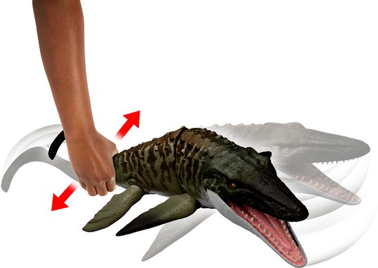Jurassic World - Bite N Blast Mosasaurus Dinosaurusfiguur - Afbeelding 3