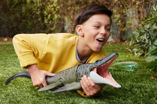Jurassic World - Bite N Blast Mosasaurus Dinosaurusfiguur - Afbeelding 5