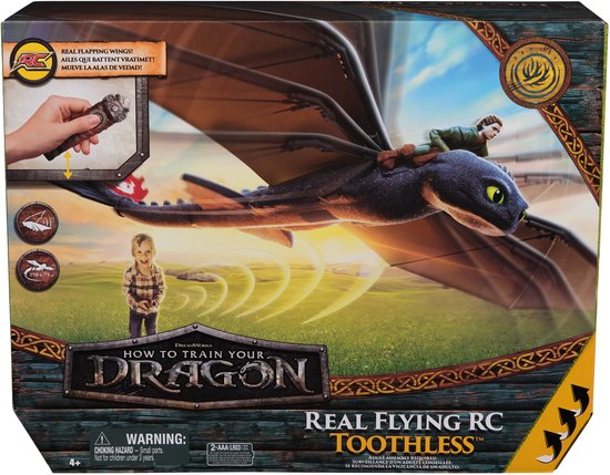 Hoe Tem Je Een Draak - RC Flying Toothless - Afbeelding 2
