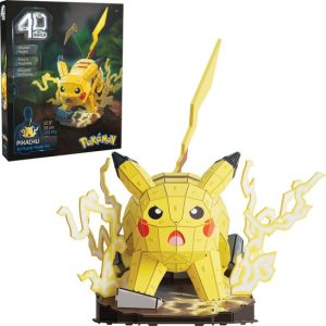 4D Build, Pokémon Pikachu, 3D-modelset
