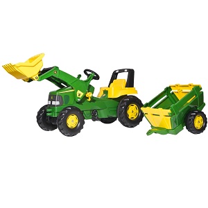 RollyJunior van John Deere + farm trailer