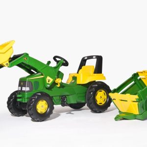 RollyJunior van John Deere + farm trailer