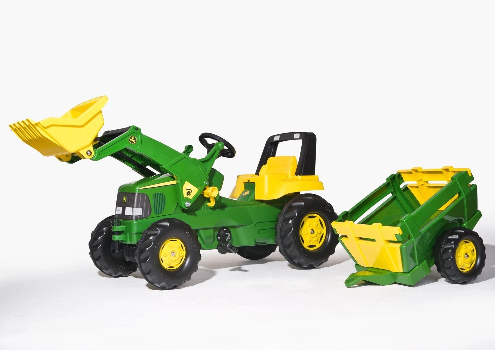 RollyJunior van John Deere + farm trailer - Afbeelding 2