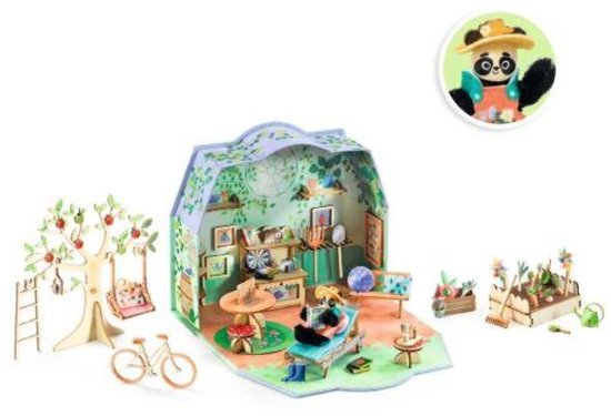 Djeco - Mi House - Olive - Afbeelding 2