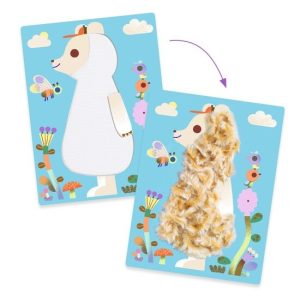 Djeco – Wool & Velcro – Fluffy Friends!