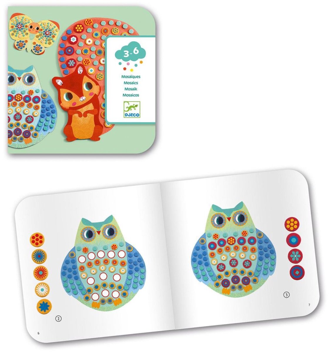 Djeco - Mosaic Milfiori - Afbeelding 2