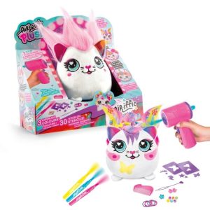 Airbrush Plush Hairiffic Squish Pals – Precious