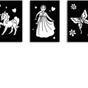 Kidywolf – Kidyneon Light-up Wall Art Craft Kit – Once Upon A Time