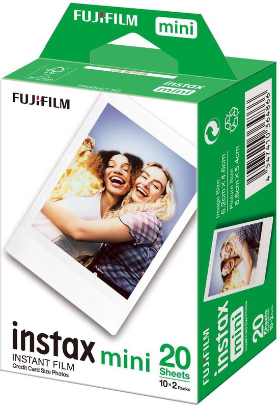instax mini 20 sheets