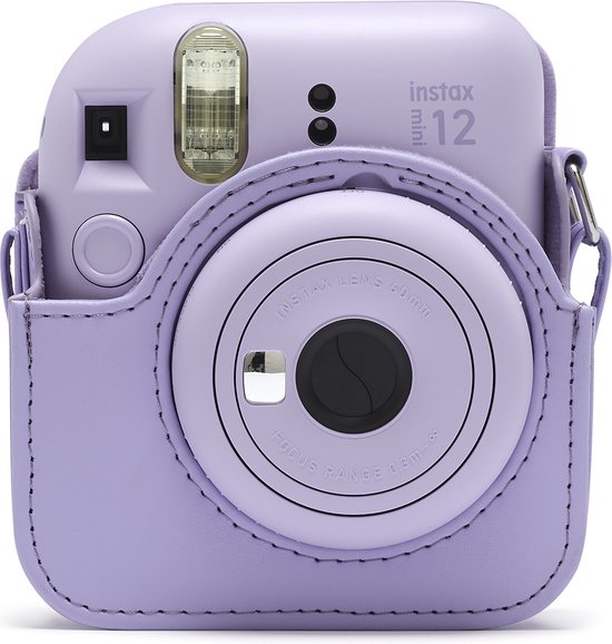 instax mini 12 camera case lila purple - Afbeelding 2