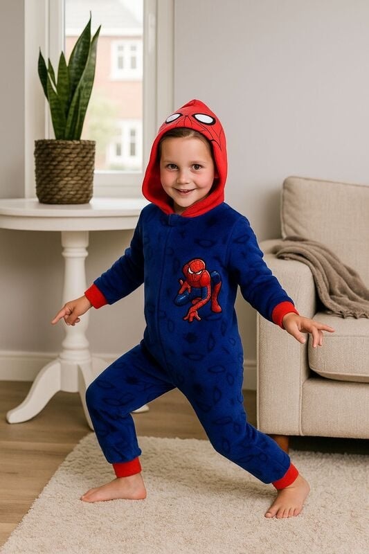Onesie Pyama Spiderman 98/104 - Afbeelding 2