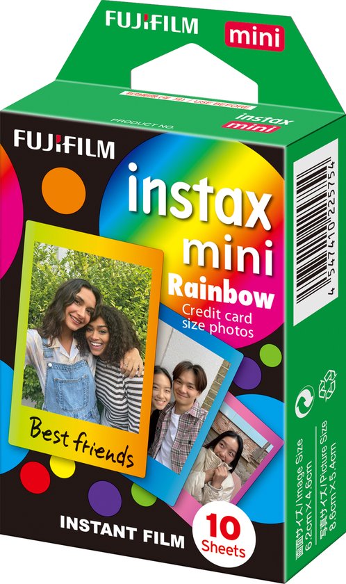 Instax Tm Mini Film Rainbow 10st