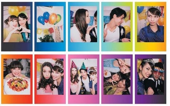 Instax Tm Mini Film Rainbow 10st - Afbeelding 2