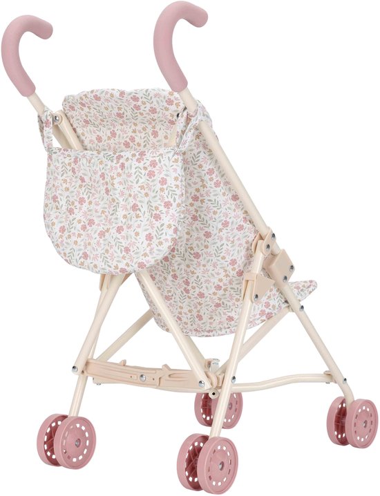 Little Dutch Metalen Poppenbuggy Soft Flowers - Afbeelding 2