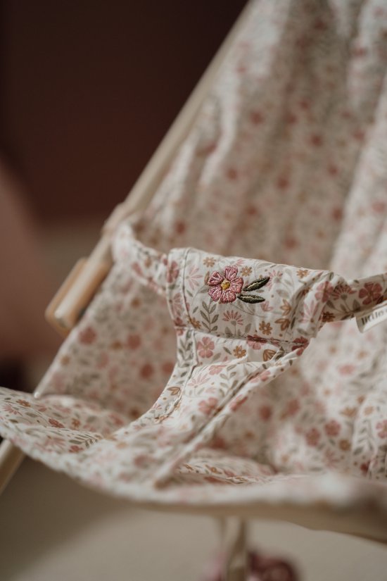 Little Dutch Metalen Poppenbuggy Soft Flowers - Afbeelding 3