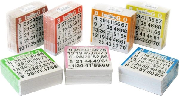 Bingokaarten (papier) - 500vel (1 stuk)