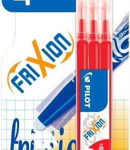 Pilot FriXion Ball & Clicker navulling (rood) 0,7mm – 3stuks
