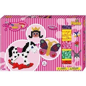 Hama Giant Gift Box (MAXI strijkkralenset) – Paard/Vlinder 900stuks