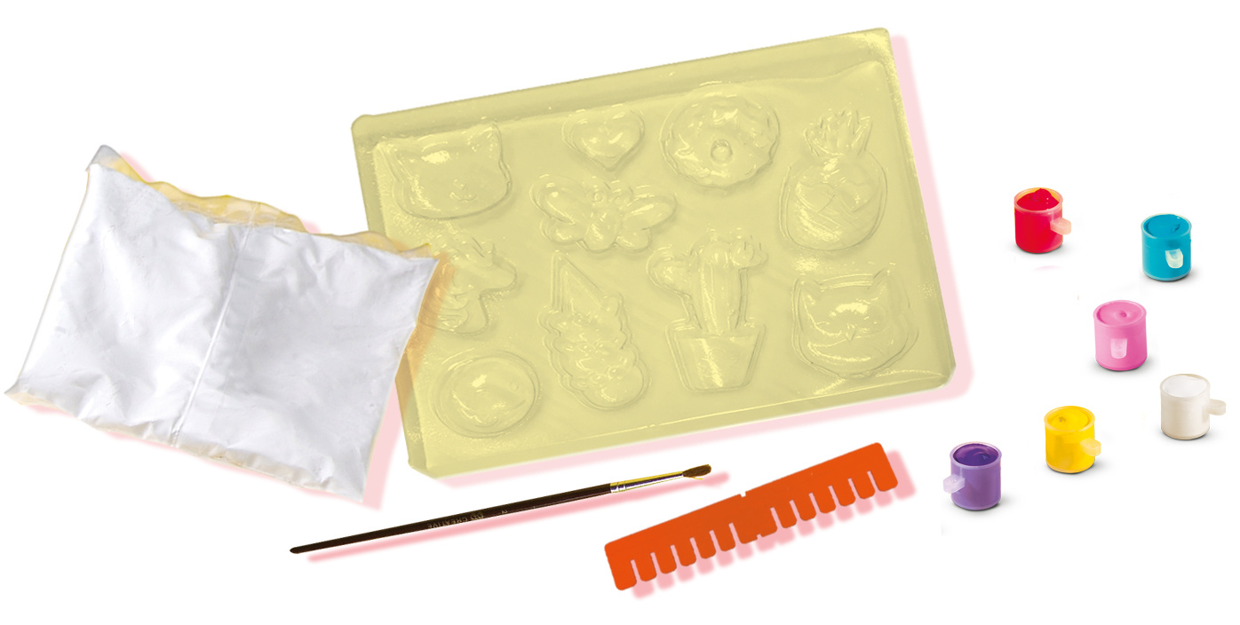 SES Creative Gieten en schilderen - Vrolijke figuren - Afbeelding 3