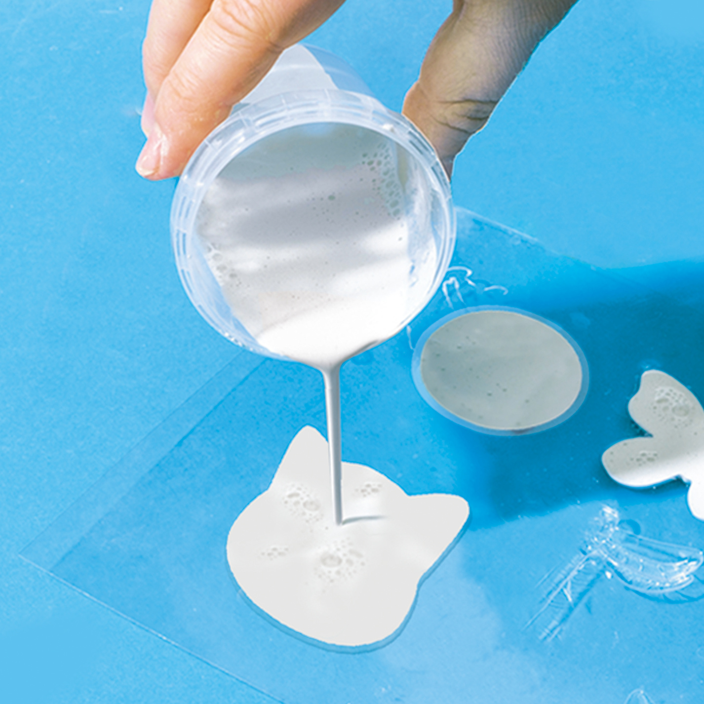 SES Creative Gieten en schilderen - Vrolijke figuren - Afbeelding 4