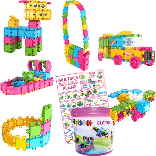 Clics - Build & Play Emmer Glitter 8-in-1 - Afbeelding 3