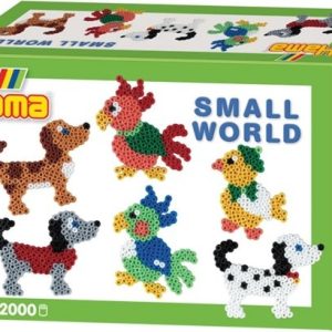 Hama Small World (strijkkralenset) – Papegaai/hond 2000stuks
