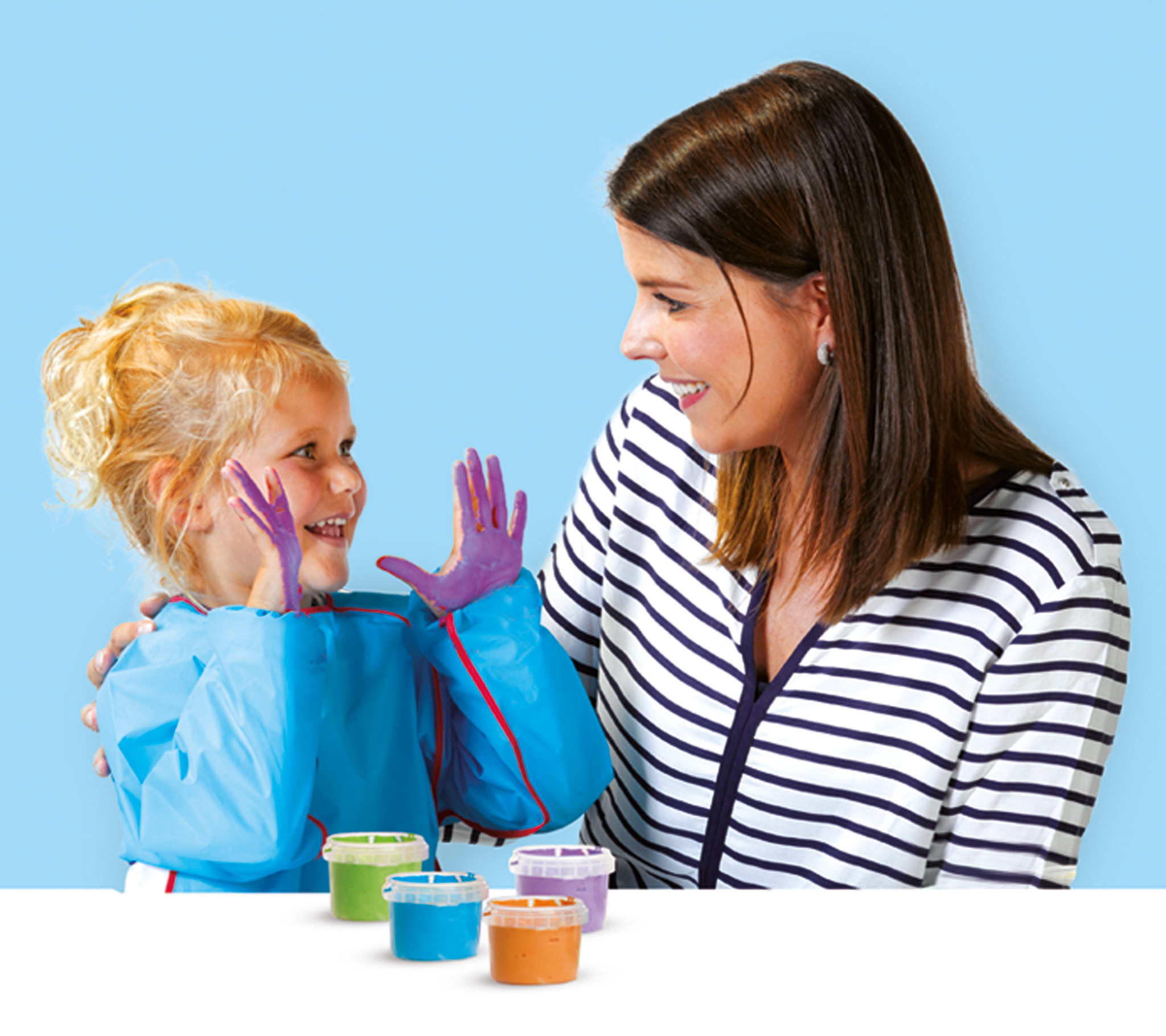 My First - Fluffy vingerverf 4x120ml - Afbeelding 3