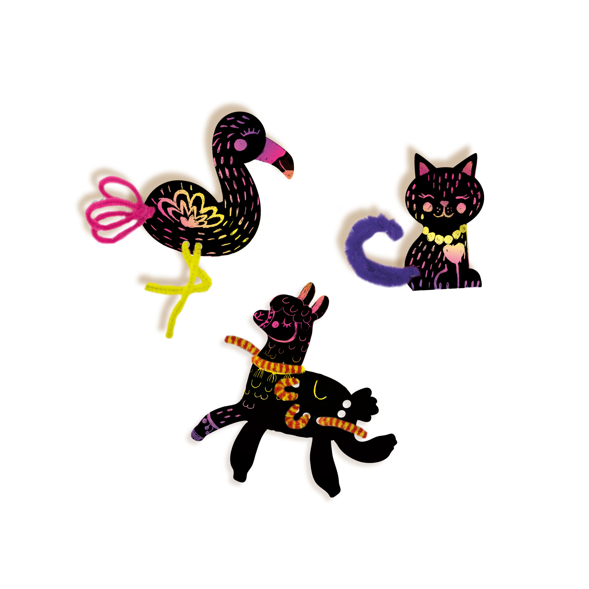 SES Creative Scratch - Dieren - Afbeelding 2