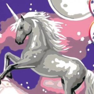Schilderen op nummer – Eenhoorn