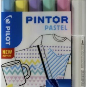 Pilot Pintor Pastel Mix (Fine) – 6stuks