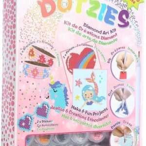 Diamond Dotz – Megapack Dotzies Art Kit (6-delig) – Girls