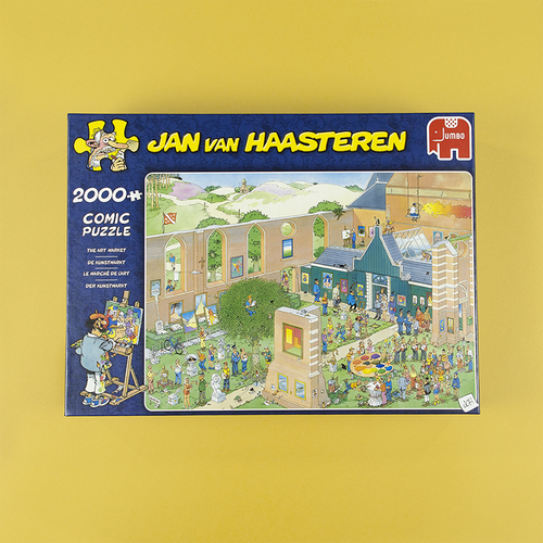 Jan van Haasteren De Kunstmarkt 2000 stukjes - Afbeelding 5