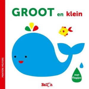 Pientere peuters – Groot en klein (kartonboekje met flapjes)
