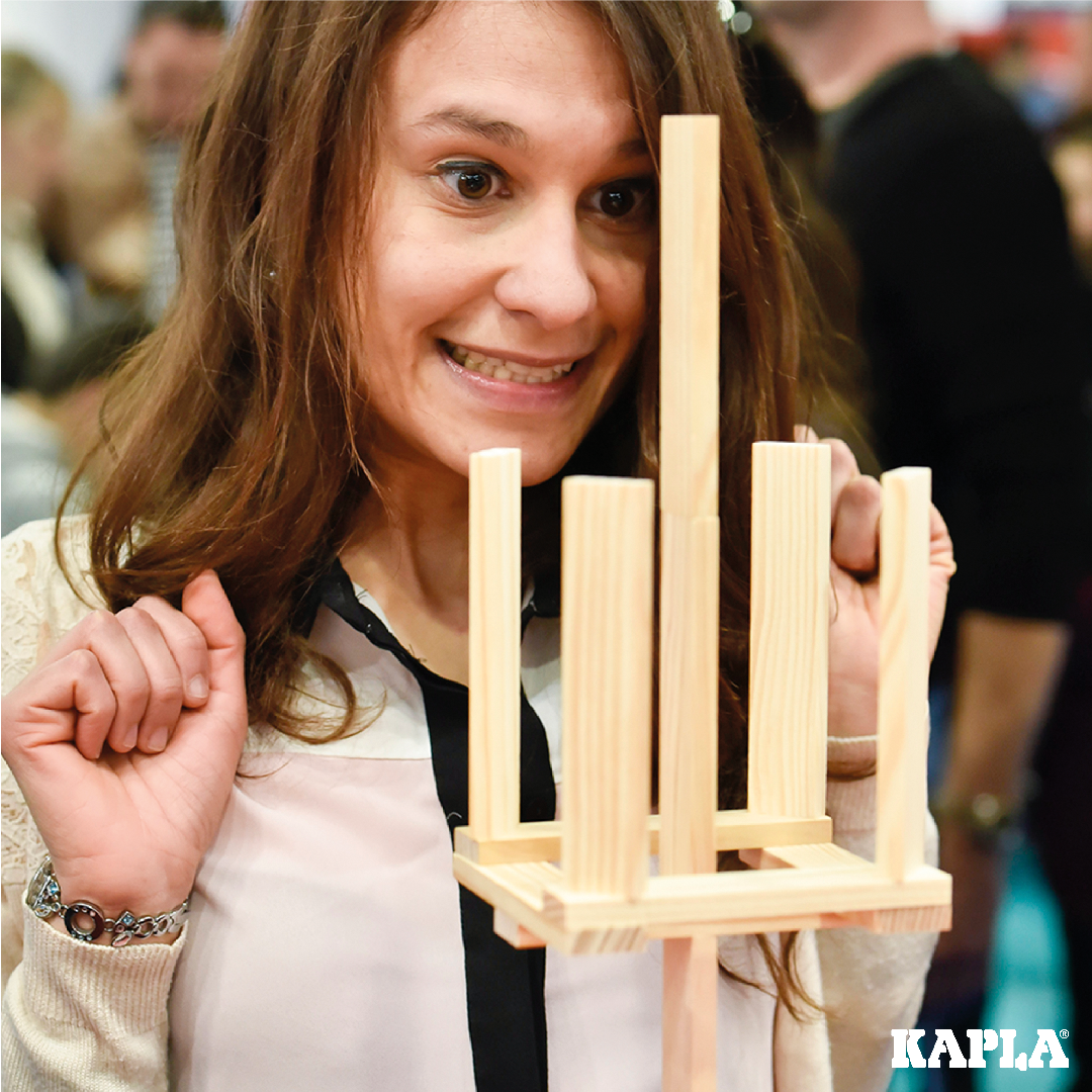 KAPLA Challenge (12 opdrachtkaarten + 16 plankjes) - Afbeelding 3