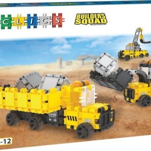Clics – Builders Squad Werkvoertuigen Box 5-in-1