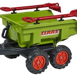 Kiepwagen Claas Maxi + schop en hark