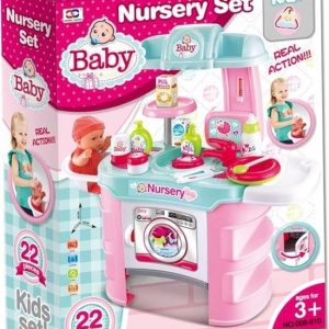 Babycommode met toebehoren – Verzorgingsset