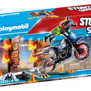PM Stuntshow – Motor met vuurmuur 70553