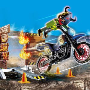 PM Stuntshow – Motor met vuurmuur 70553