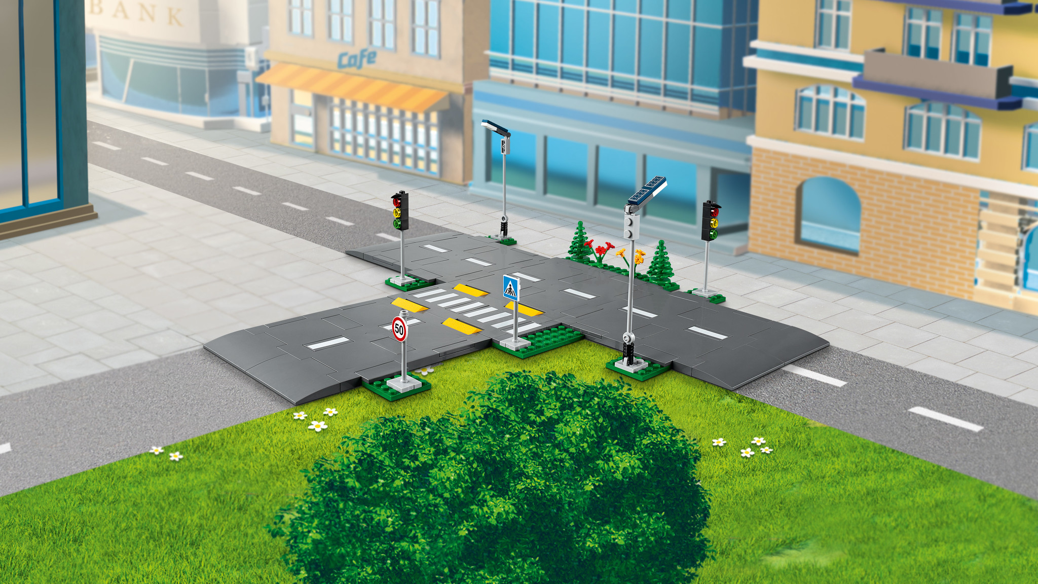 LEGO City Wegplaten - 60304 - Afbeelding 3