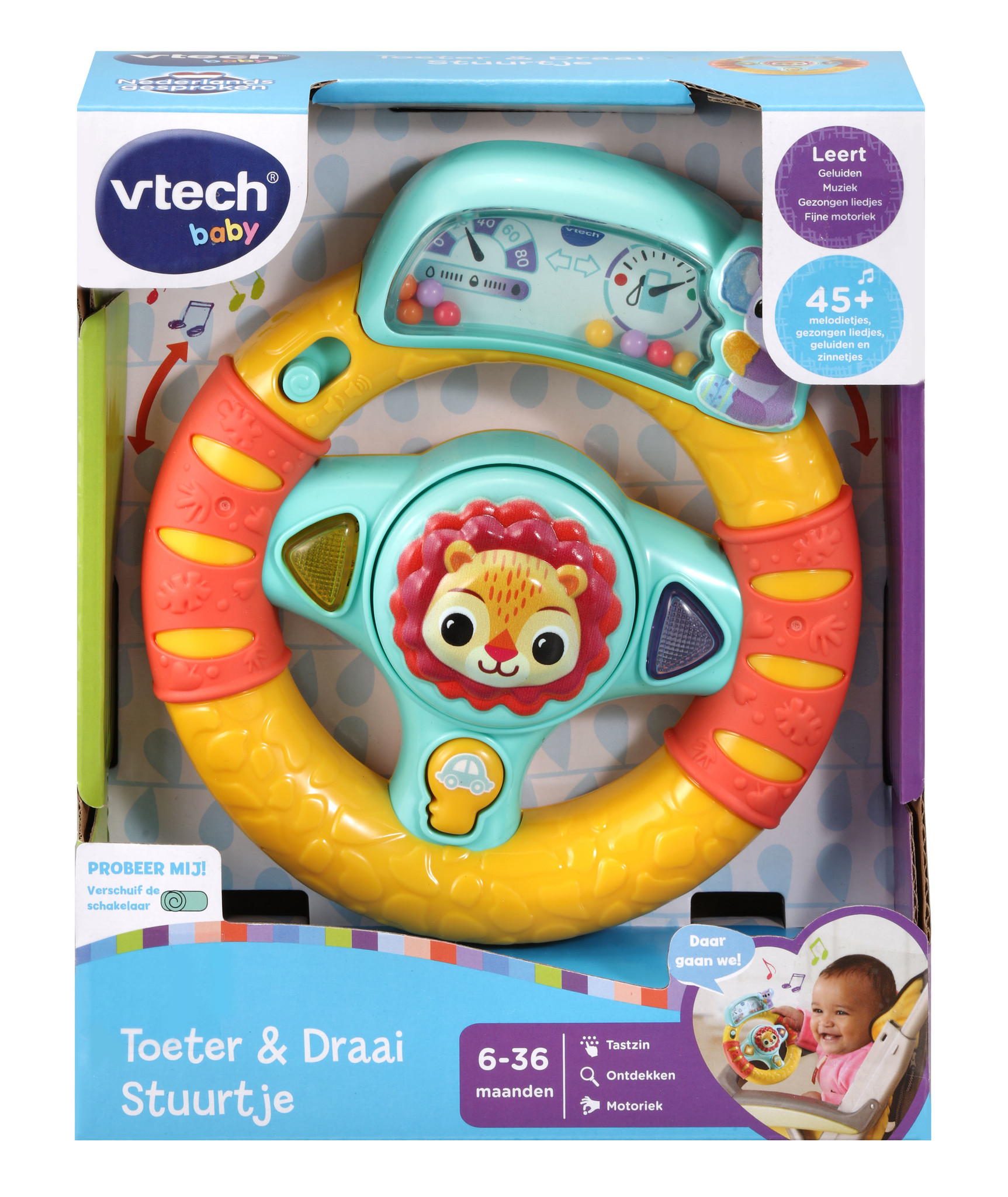 VTech Toeter & Draai Stuurtje
