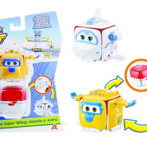 Super Wings – Flip Surprise Donnie & Astra (2-pack)