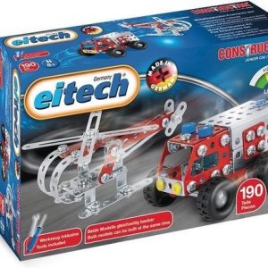 Metal Construction set brandweerauto