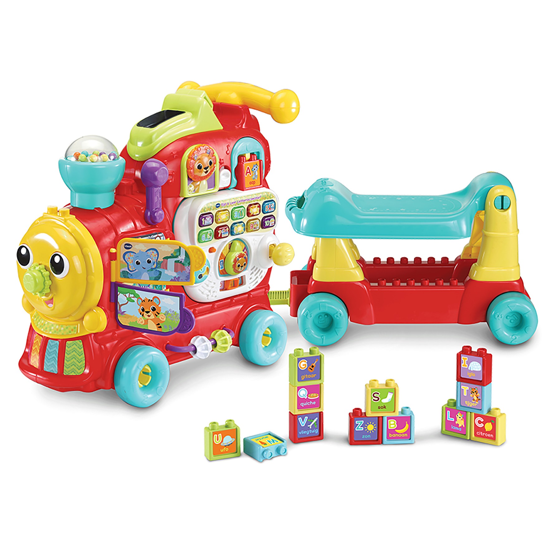 VTech Baby - Rijd & Leer Letterlocomotief