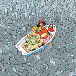 Jan van Haasteren Expert 1 – Overal Haaien (500stuks)