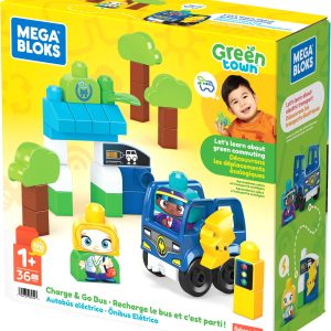 Mega Bloks Green Town – Opladen en rijden maar Bus