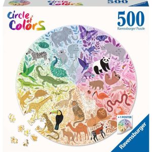Puzzel (500stuks) – Circle of Colors – Animals