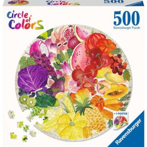 Puzzel (500stuks) – Circle of Colors – Fruits & Vegetables