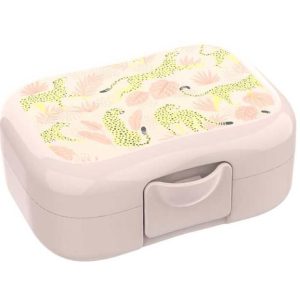 Lunch Buddies – Koekendoos LUIPAARD 130x95x50mm